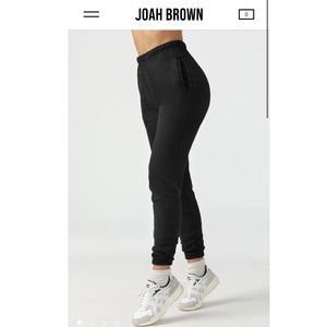 Joah Brown Empire Joggers black sz xs s